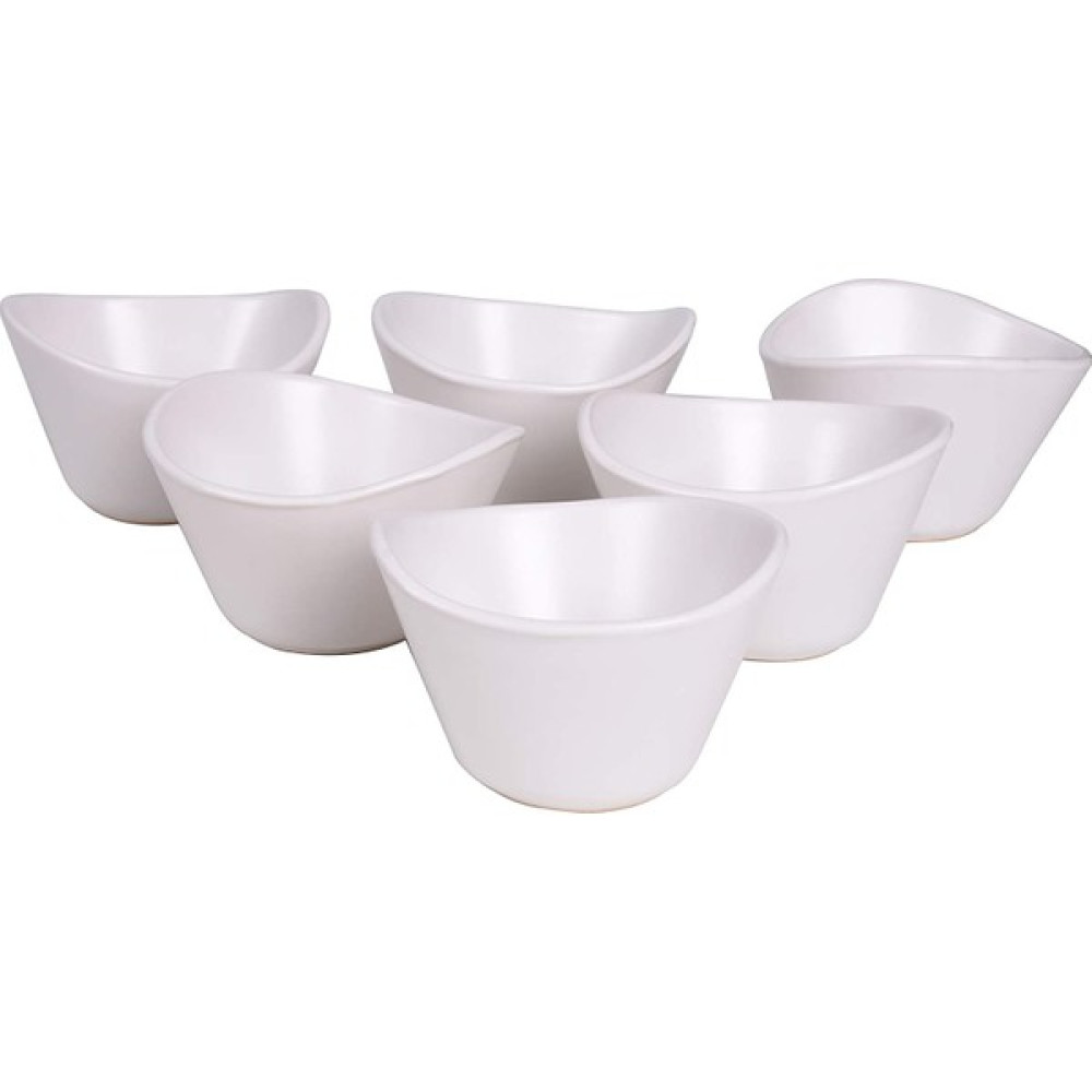 Melik's 6'lı Kase 11 cm - Beyaz Kase Fiyatı