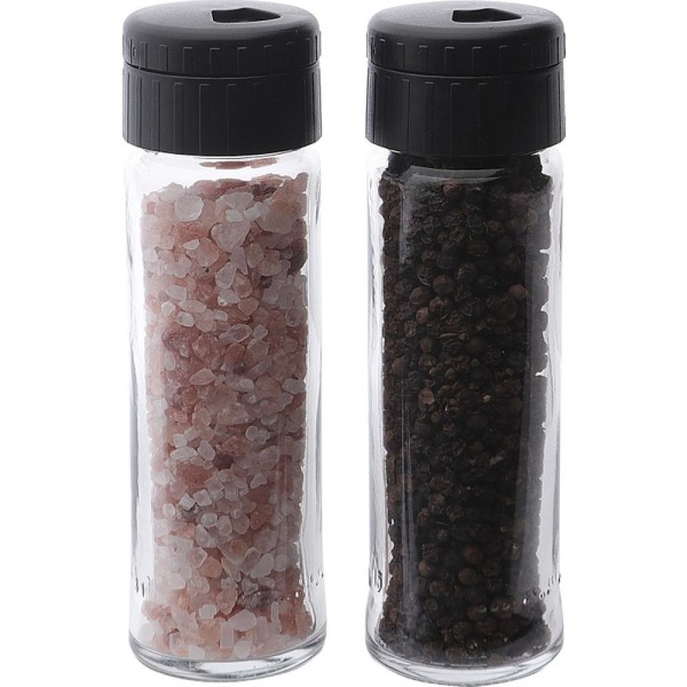 Melik's Pine 2li Tuzluk Biberlik Seti Cam Baharatlık - Siyah - 112 ml Baharat Setleri & Baharatlıklar Fiyatı