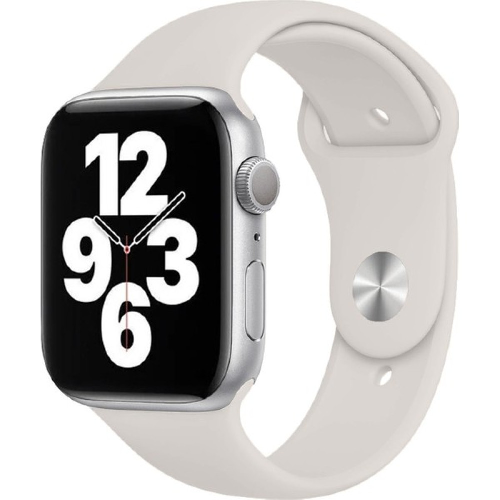 Melikzade Apple Watch 8 7 6 5 4 3 Se 42MM-44MM-45MM S/m Spor Silikon Kordon - Taş Giyilebilir Teknoloji Aksesuarları Fiyatı