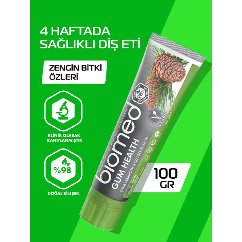 Melines Biomed Gum Health Diş Macunu 100 G - 1 Diş Macunları Fiyatı