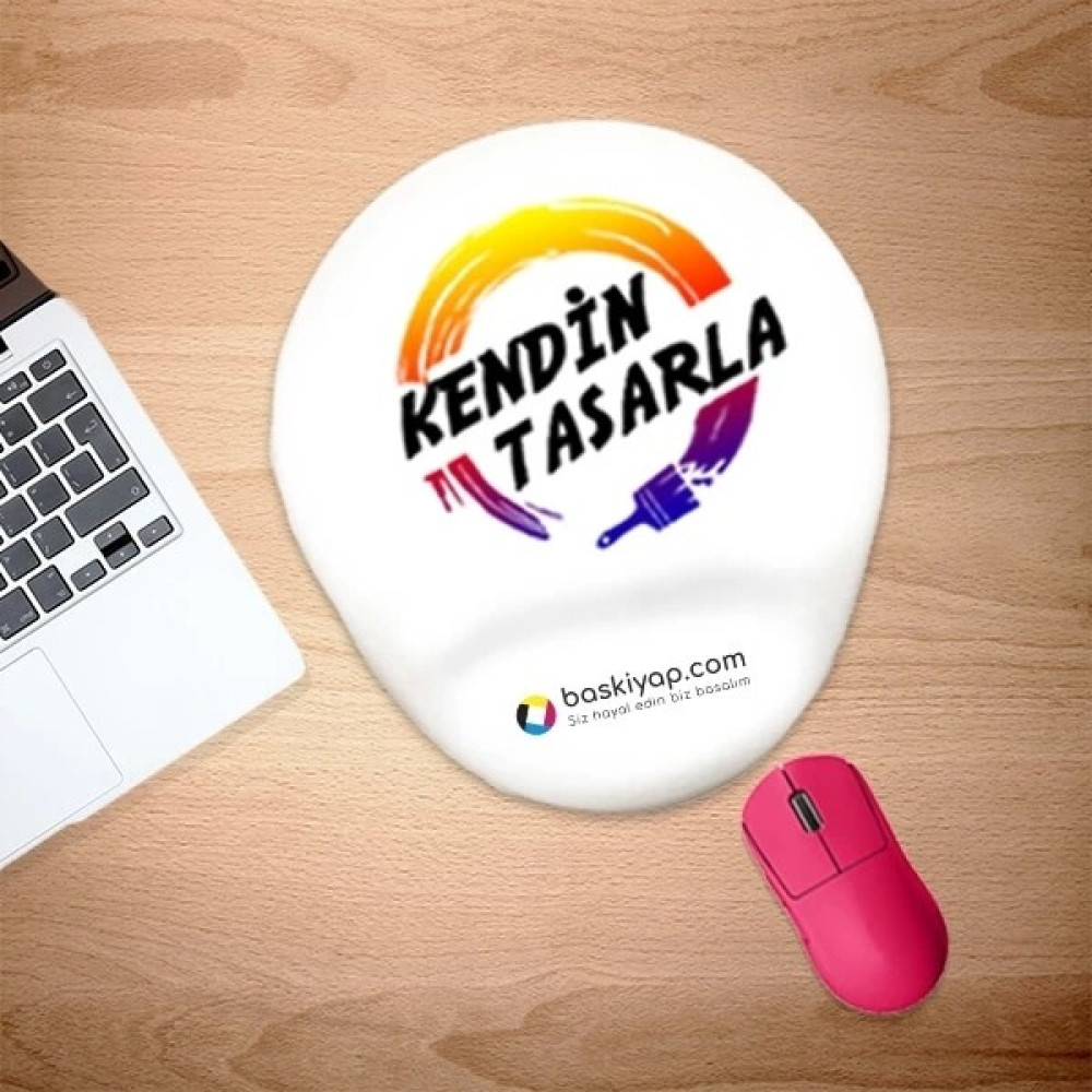 Melisa Hediyelik Kişiye Özel Tasarlanabilen Kesik Oval Mouse Pad - Bilek Destekli Mouse Pad Fiyatı