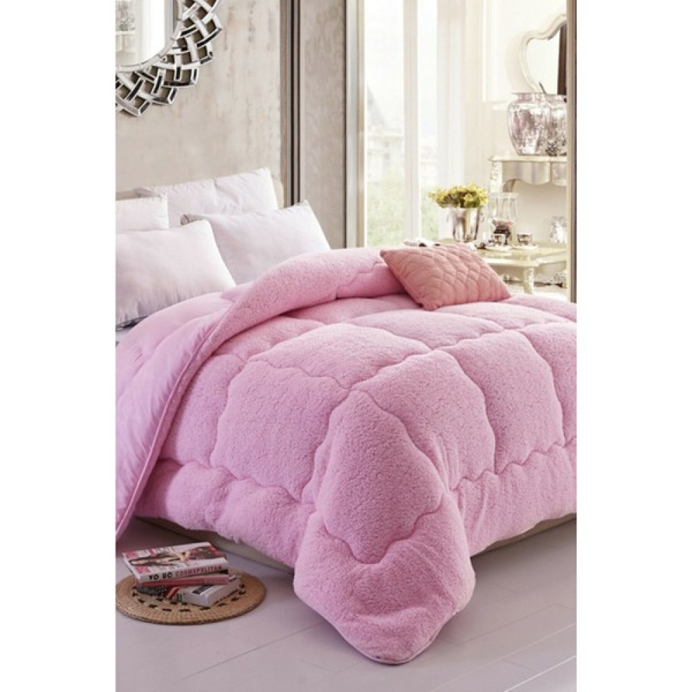 Melissa Çift Kişilik Çift Taraflı Welsoft Yorgan - 195 x 215 cm - Pembe Yorgan Fiyatı