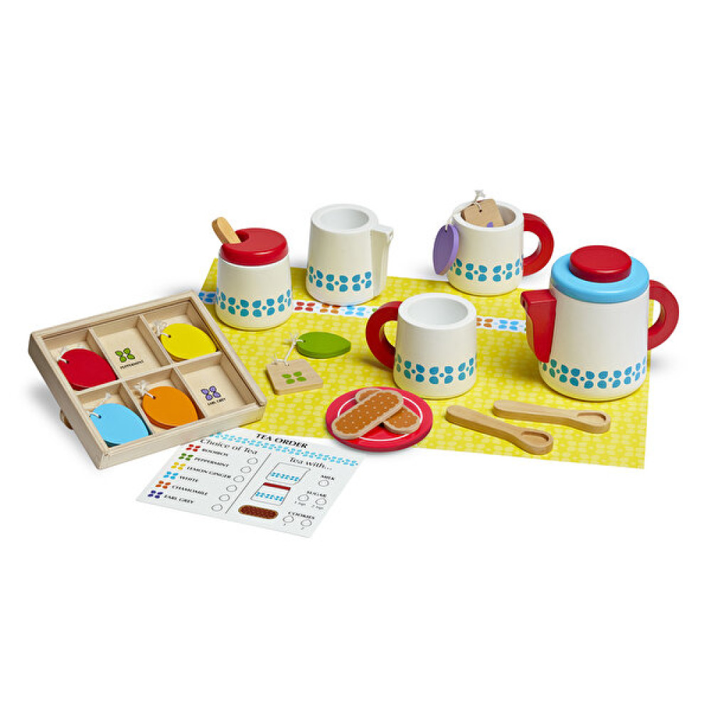 Melissa & Doug Ahşap Çay Servis Seti Md009843 Eğitici Oyuncak Fiyatı