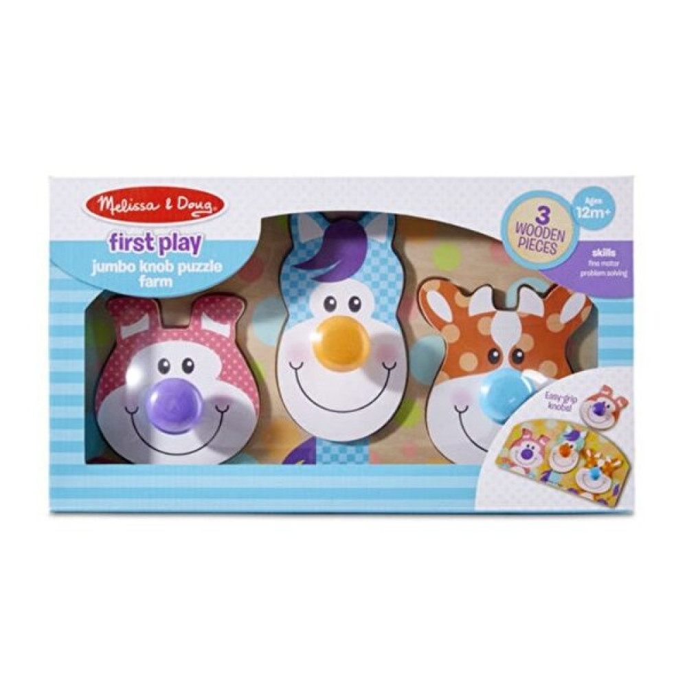 Melissa & Doug Büyük Tutmalı Yapboz - Çiftlik Md003440 Diğer Fiyatı