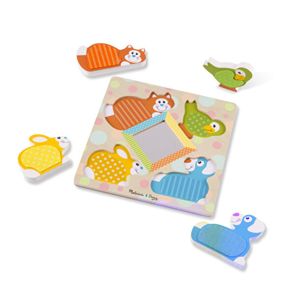 Melissa & Doug Dokun Hisset Yapboz - Evcil Hayvanları Bul Md001898 Diğer Fiyatı