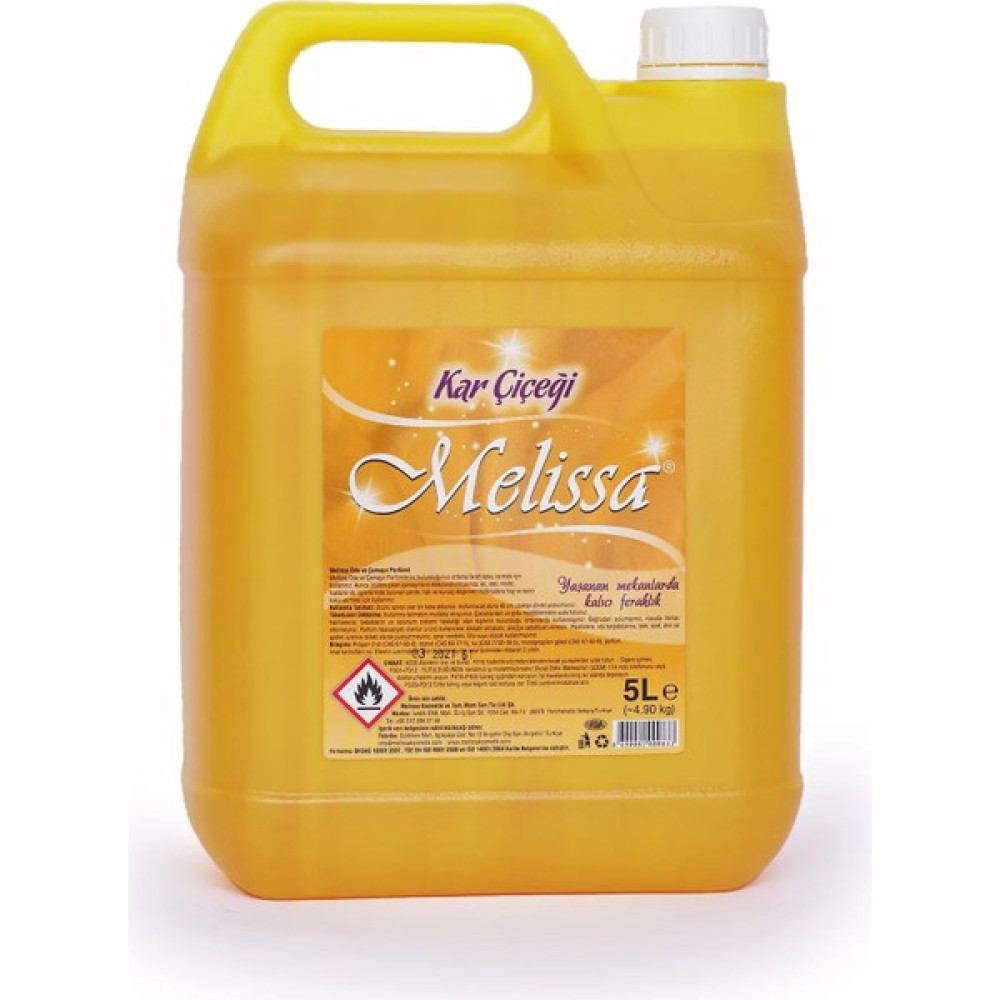 Melissa Oda ve Çamaşır Parfümü 5 L Kar Çiçeği Oda Kokusu Fiyatı