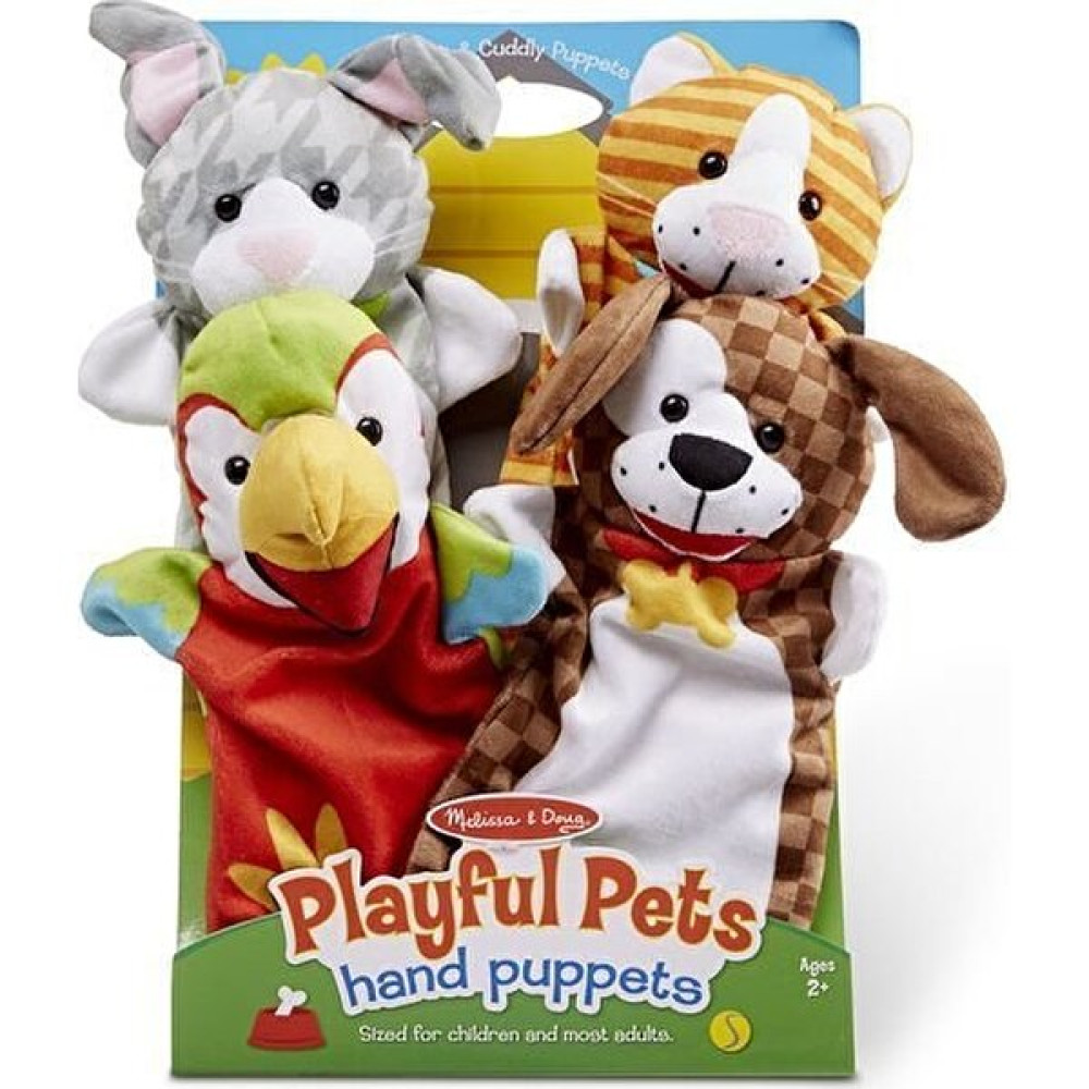 Melissa&Doug El Kukla Seti - Evcil Hayvanlar Bebek Oyuncakları Fiyatı