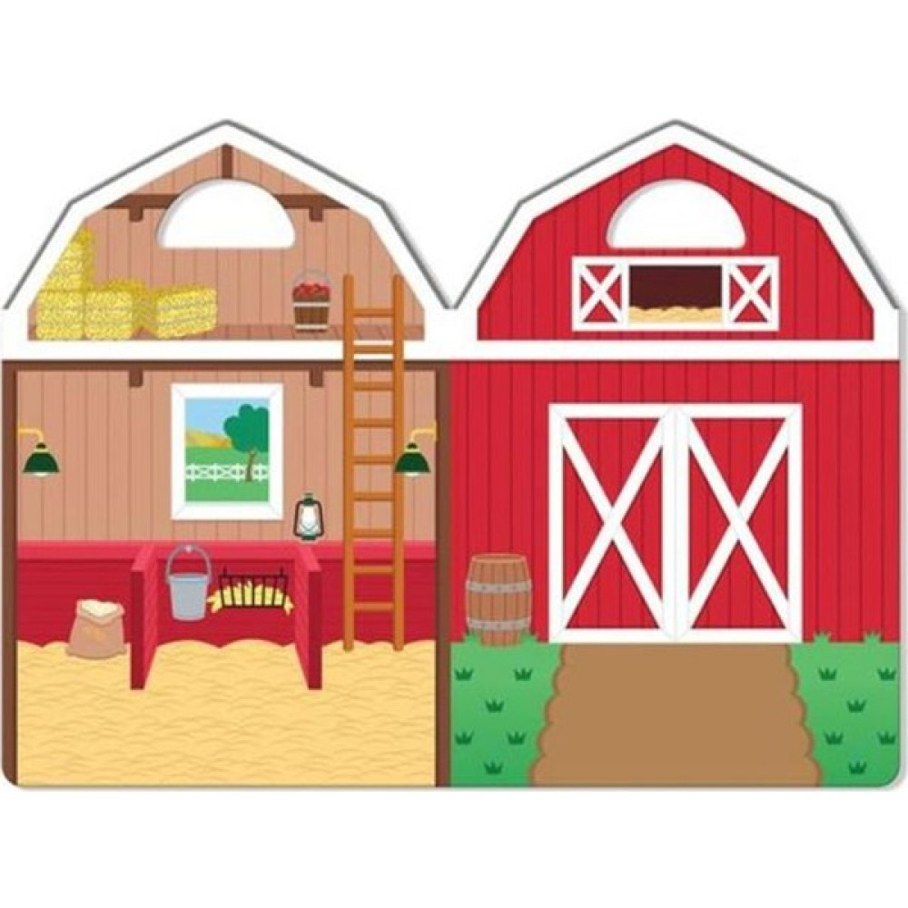 Melissa&Doug Kabartmalı Tak Çıkar Çıkartma Seti Çiftlik MD009408 Eğitici Oyuncak Fiyatı