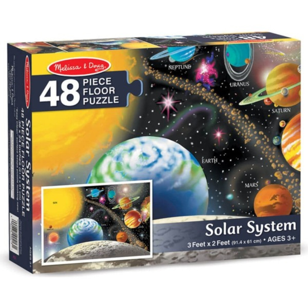 Melissa&Doug Melissa & Doug Güneş Sistemi Dev Yer Yapbozu (48 Parça) Eğitici Oyuncak Fiyatı