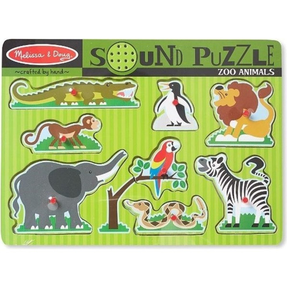 Melissa&Doug Melissa & Doug Hayvanat Bahçesi Sesli Ahşap Yapboz Eğitici Oyuncak Fiyatı
