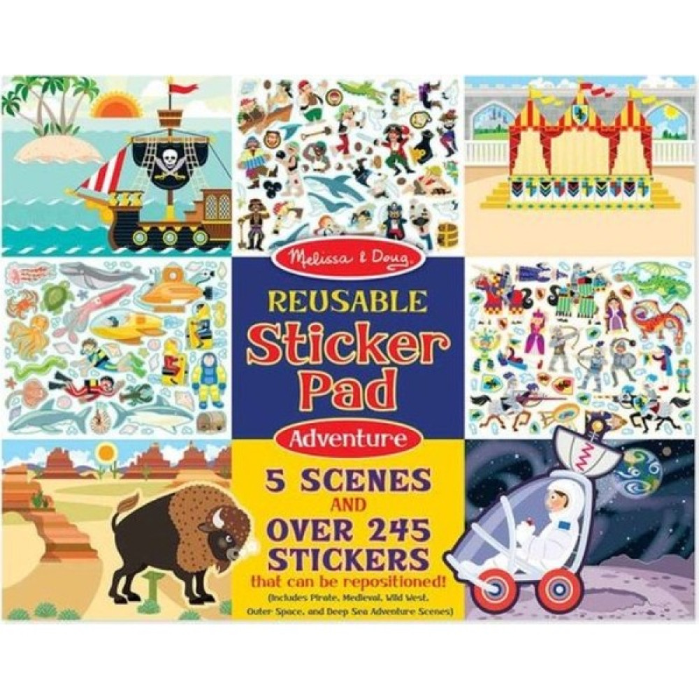 Melissa&Doug Tak Çıkar Çıkartma Kitabı - Macera Çocuk Oyuncağı Fiyatı