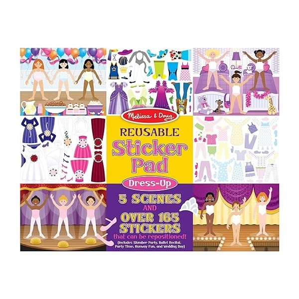 Melissa&Doug Tak Çıkar Çıkartma Kitabı-Moda Diğer Fiyatı