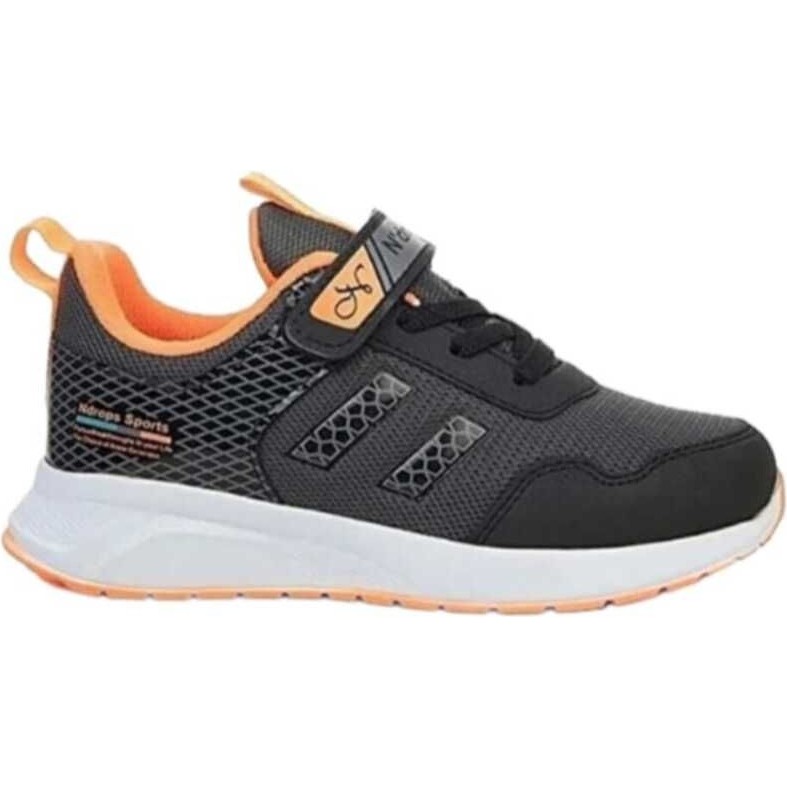 Meliten Kids Ndrops Sneaker Esnek Hafif Rahat Terletmez Çocuk Spor Ayakkabı Tam Kalıp Günlük Ayakkabı Siyah Orange Ayakkabılar ve Çantalar Fiyatı
