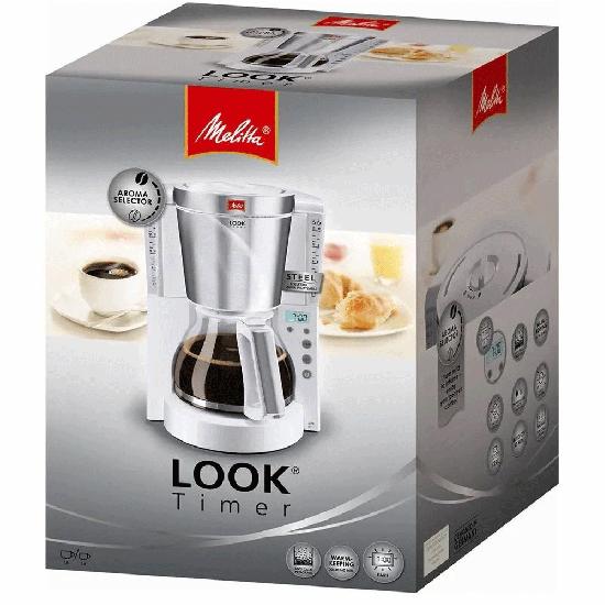 Melitta LOOK V TIMER BEYAZ FİLTRE KAHVE MAKİNESİ