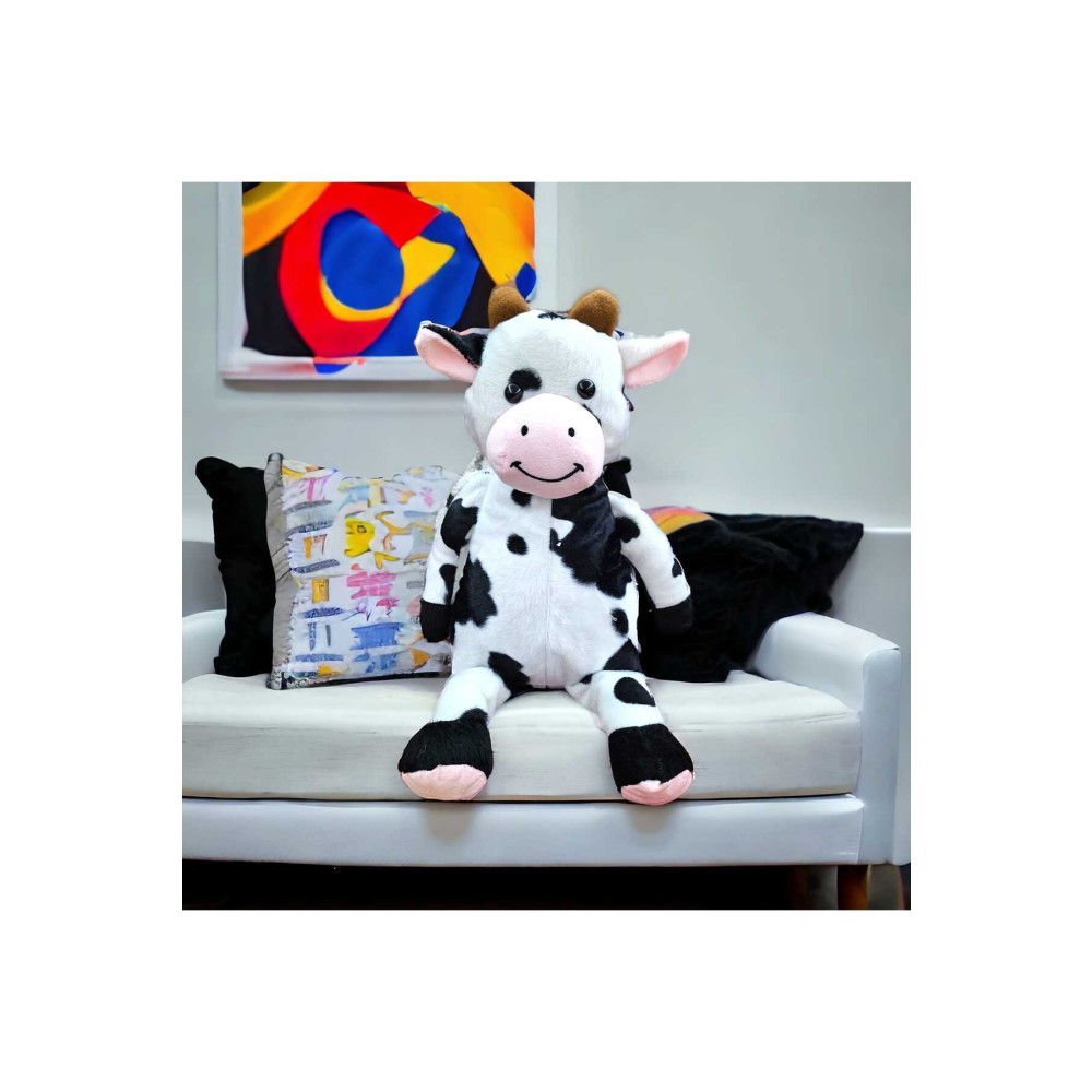 Mellito Toyzz 50 Cm Sevimli Inek Peluş Yumuşak Oyuncak Peluş Oyuncaklar Fiyatı