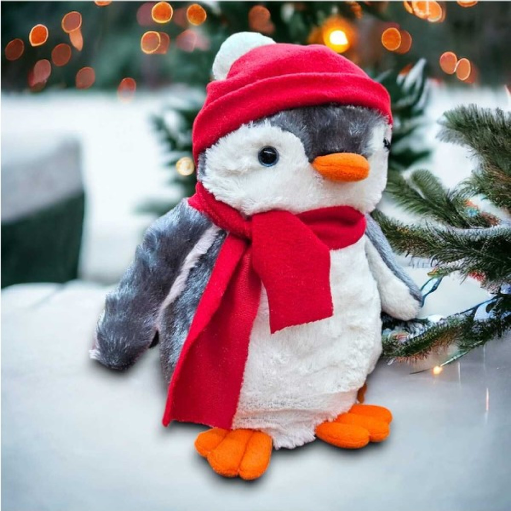 Mellito Toyzz Toyzz 40 cm Peluş Pingu Penguen Kırmızı Şapkalı Peluş Oyuncak Uyku Arkadaşı Peluş Oyuncaklar Fiyatı