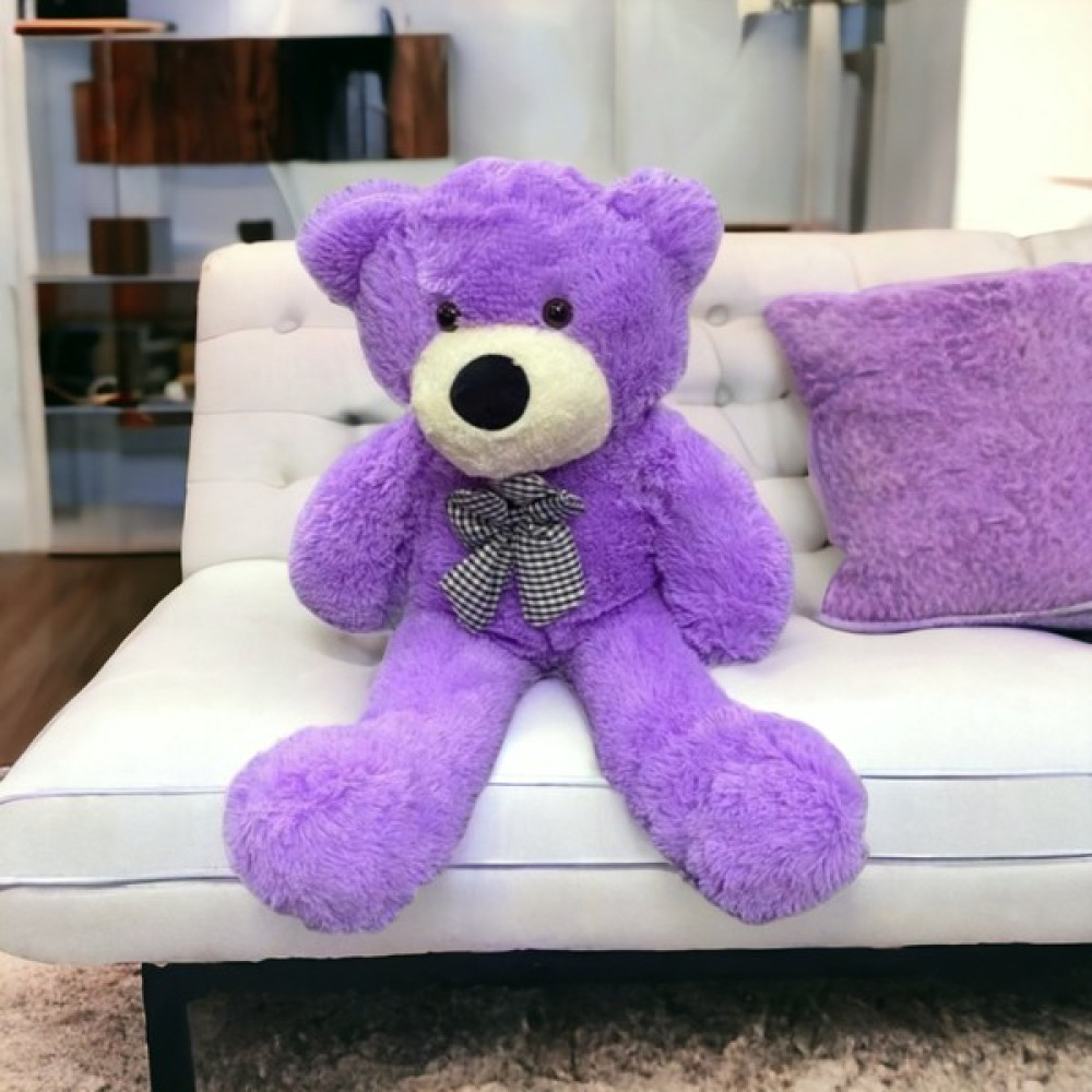 Mellito Toyzz Toyzz 80 cm Peluş Ayı Oyuncak Ayıcık - Mor Peluş Oyuncaklar Fiyatı