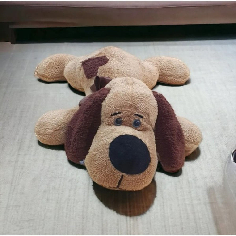 Mellito Toyzz Toyzz Yatan Köpek Peluş Oyuncak, Uyku Arkadasi Sevimli Kopek 45-50 cm - 231 - Kahve Peluş Oyuncaklar Fiyatı