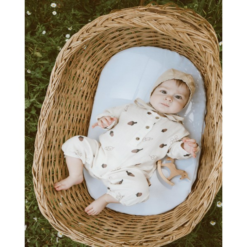Mells Baby Organik Müslin Pamuk Bebek Tulumu Bebek Tulumu Fiyatı