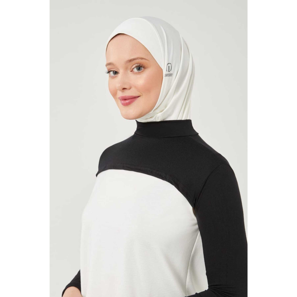 Melodi Scarf Balıkçı Yakalı Boyunluklu Kolluk Siyah Standart Beden Tesettür Giyim Fiyatı