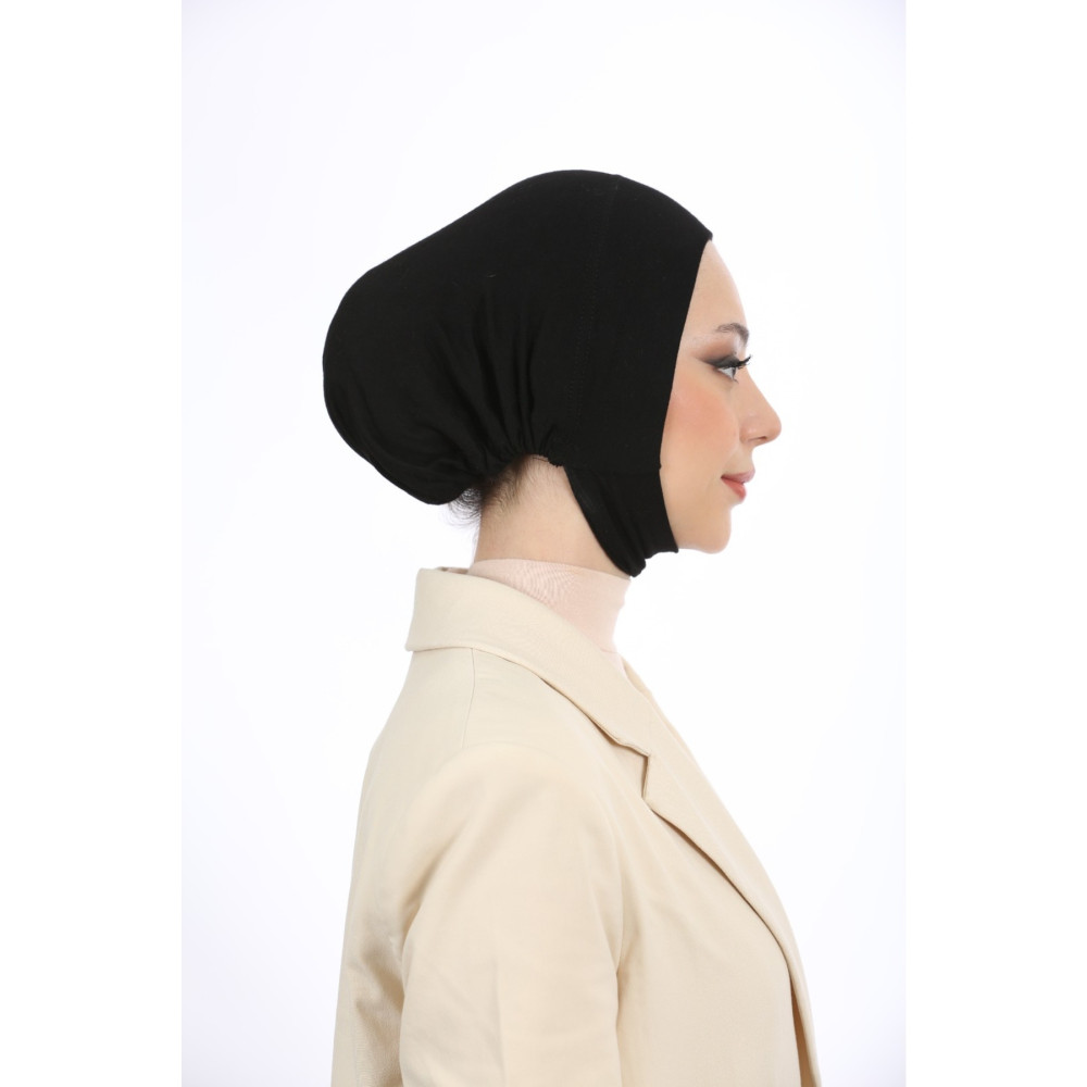 Melodi Scarf Kadın Tesettür Geniş Hacimli Pratik Ense Ve Çene Altından Geçmeli Kaymayan Bone Tesettür Giyim Fiyatı