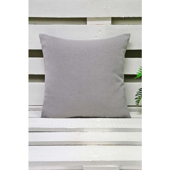 Melodie Açık Gri 50x50 cm Keten Kırlent