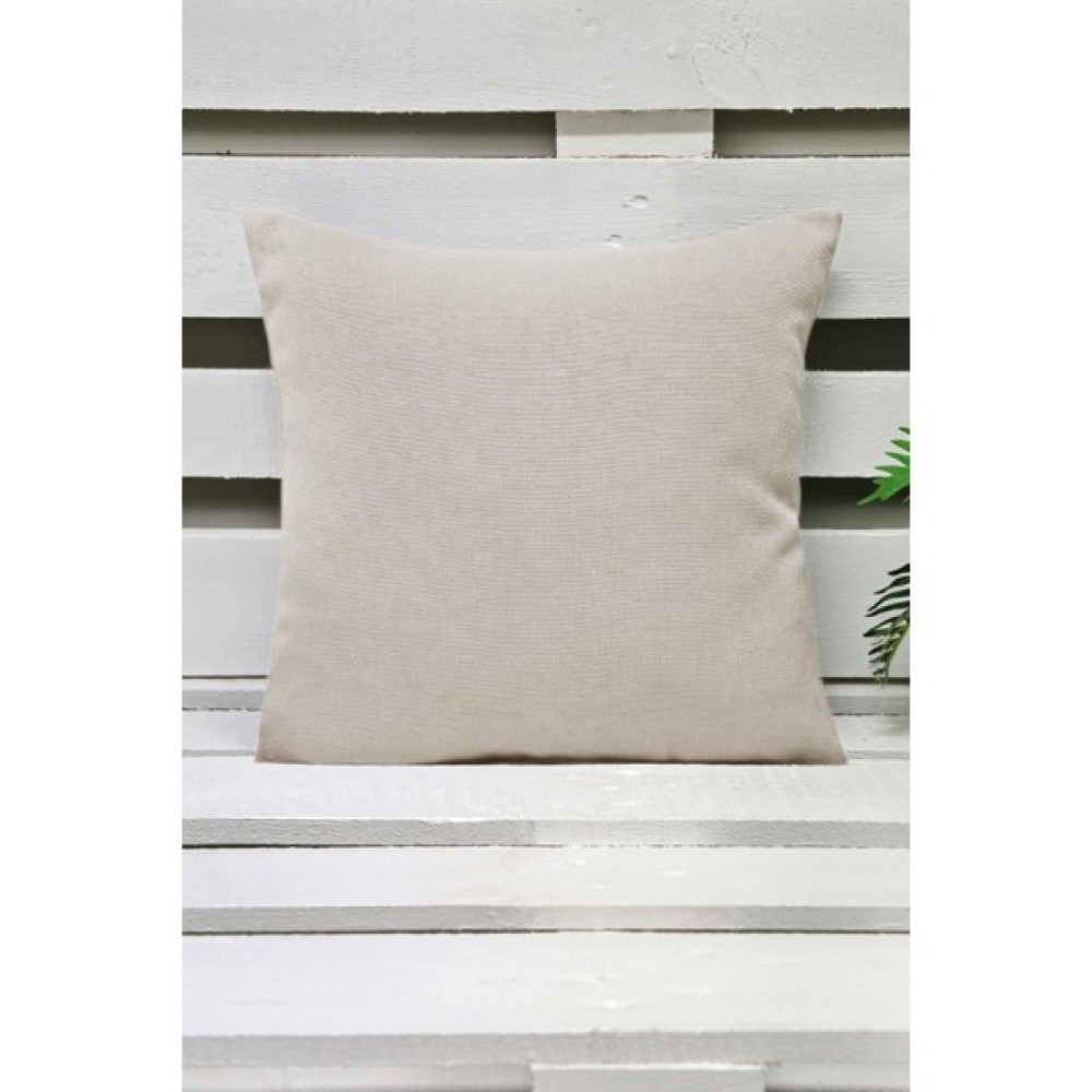Melodie Keten Kırlent Kılıfı Krem 45 x 45 cm Kırlent / Mobilya Yastığı Fiyatı