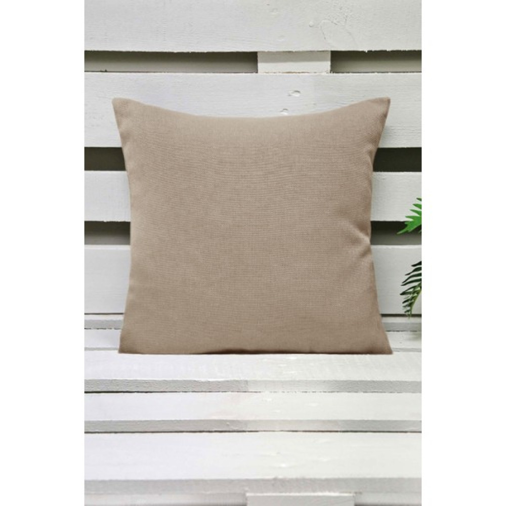 Melodie Keten Kırlent Kılıfı Natural 45 x 45 cm Kırlent / Mobilya Yastığı Fiyatı