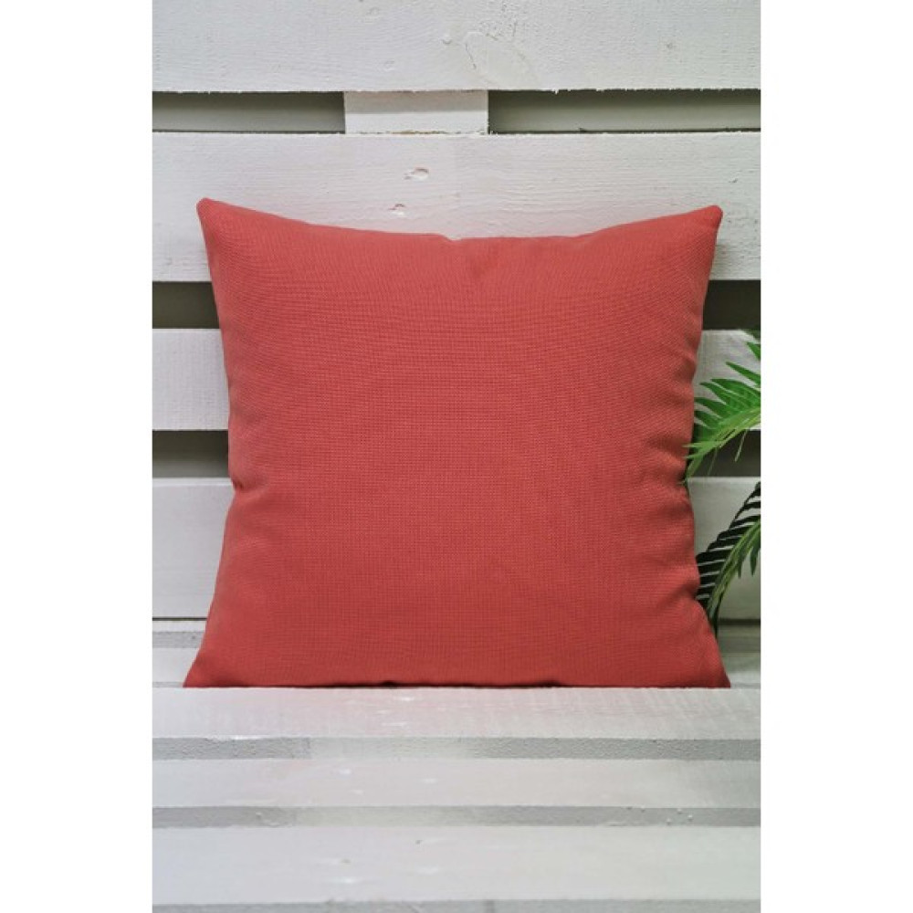 Melodie Keten Kırlent Mercan 50 x 50 cm Kırlent / Mobilya Yastığı Fiyatı