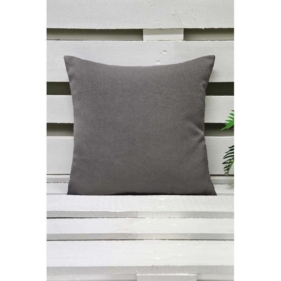 Melodie Koyu Gri 50x50 cm Keten Kırlent