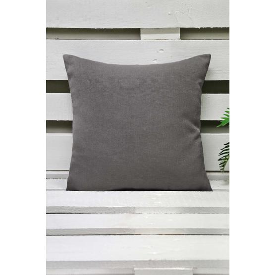 Melodie Koyu Gri 50x50 cm Keten Kırlent