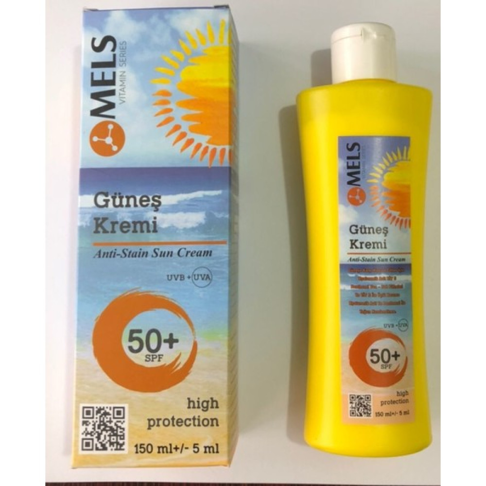 Mels Güneş Kremi Spf 50+ 150 ml Güneş Kremleri ve Losyonları Fiyatı
