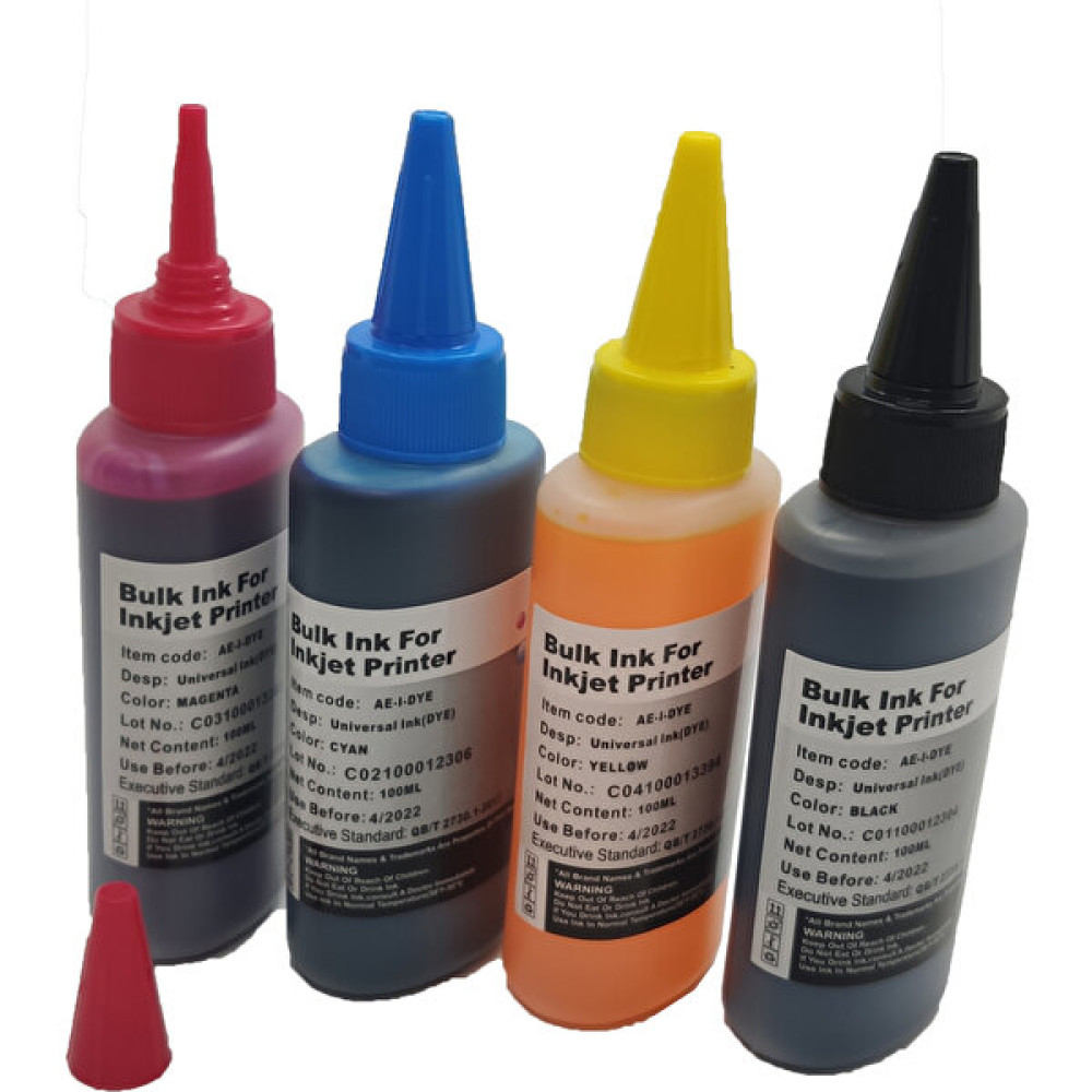 Melsan For Brother DCP-T510W Kartuş Dolum Mürekkebi Takım 4X100ML 4 Renk Set Mürekkep Muadil - Siyah Kartuşlar Fiyatı