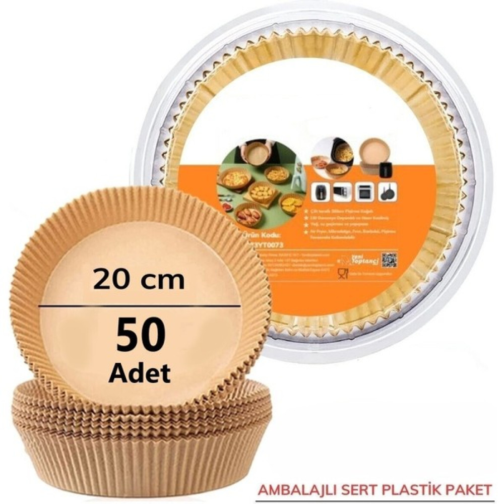 Melsen 50 Adet Airfryer Pişirme Kağıdı Yuvarlak Tabak Model Yağlı Kağıt (Pvc Kutulu) Oto Boyaları Fiyatı