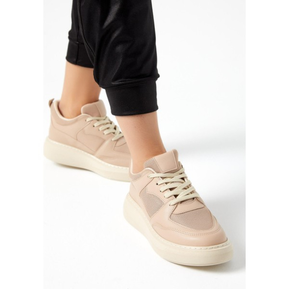 Melsu Lavler Kadın Yazlık Sneakers Ayakkabı Nut Kadın Günlük Ayakkabıları Fiyatı