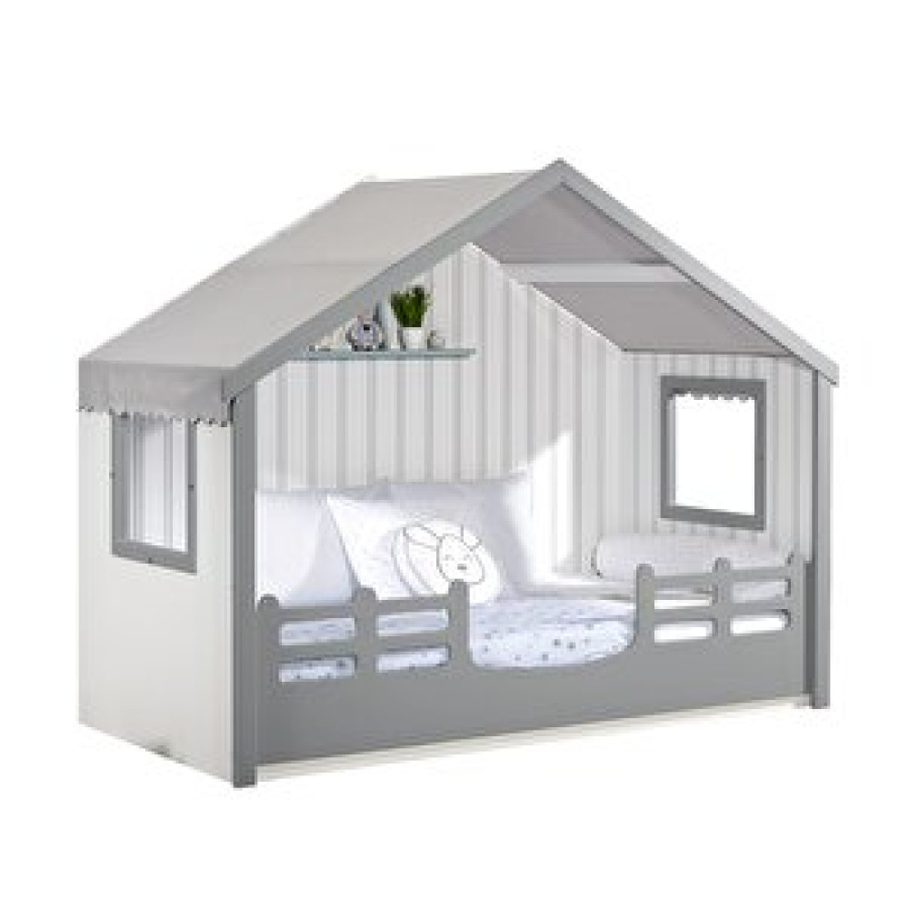Meltem Smart Boune Gri Çocuk Odası Montessori Karyola 100x200 Cm Gri Bebek Karyolası Fiyatı