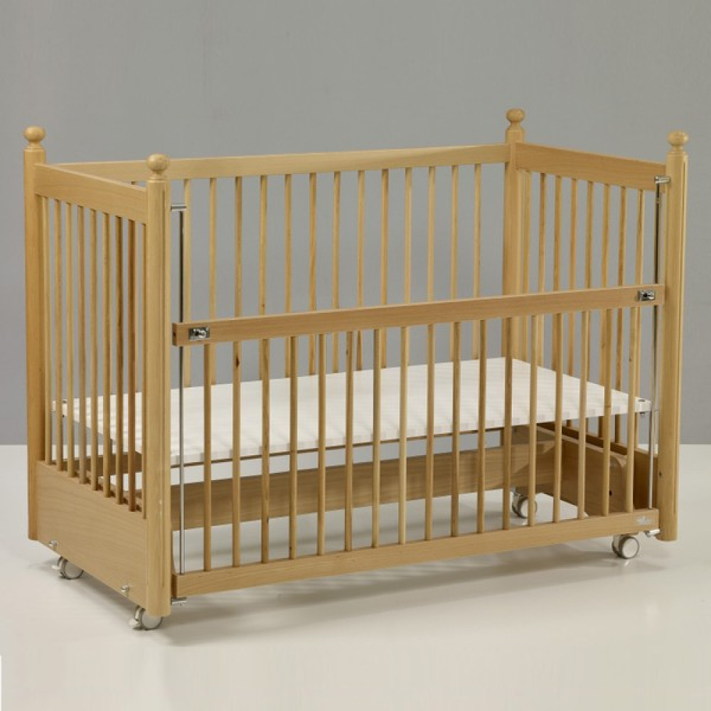 Meltem Smart Mondo Sallanır Ahşap Anne Yanı Beşik - 60x120 cm (naturel) - Naturel Beşik Fiyatı