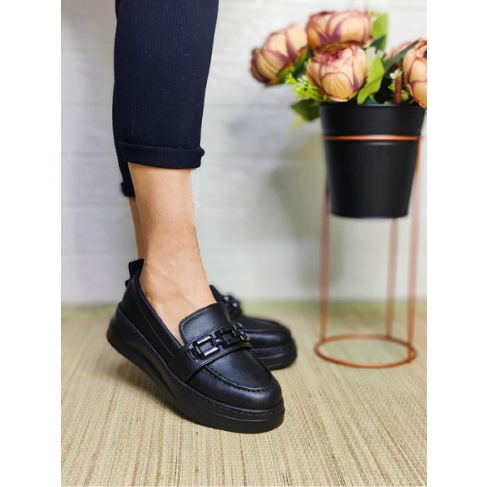 Meluxury Shoes Kadın Siyah Rugan Suet Loafer Makosen Günlük Ayakkabı Kadın Günlük Ayakkabıları Fiyatı