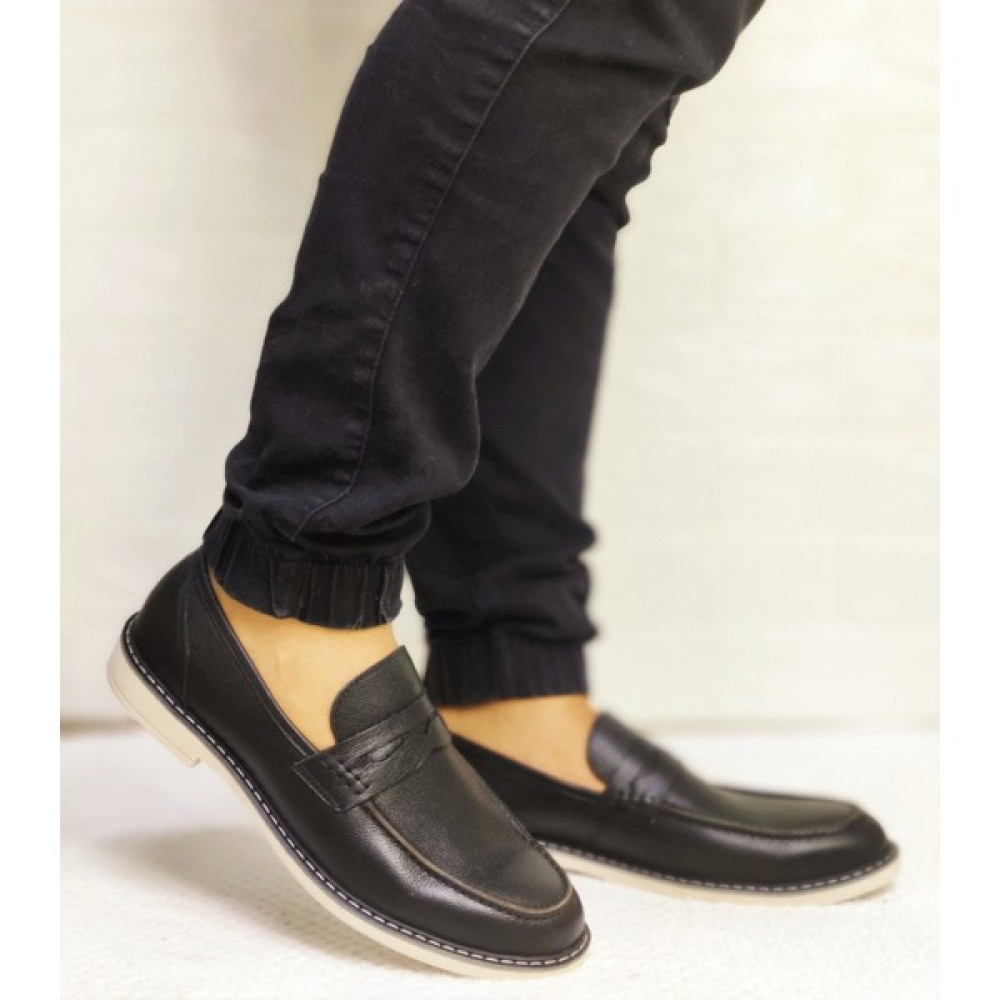 Meluxury Shoes Siyah Hakiki Deri Klasik Erkek Kundura Ortopedik Bağcıksız Ayakkabı Erkek Klasik Ayakkabılar Fiyatı