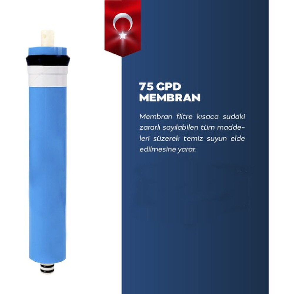 Membran Tüm Su Arıtma Cihazlarına Uyumlu Membran Filtre Bahçe Makinesi Aksesuar & Yedek Parça Fiyatı