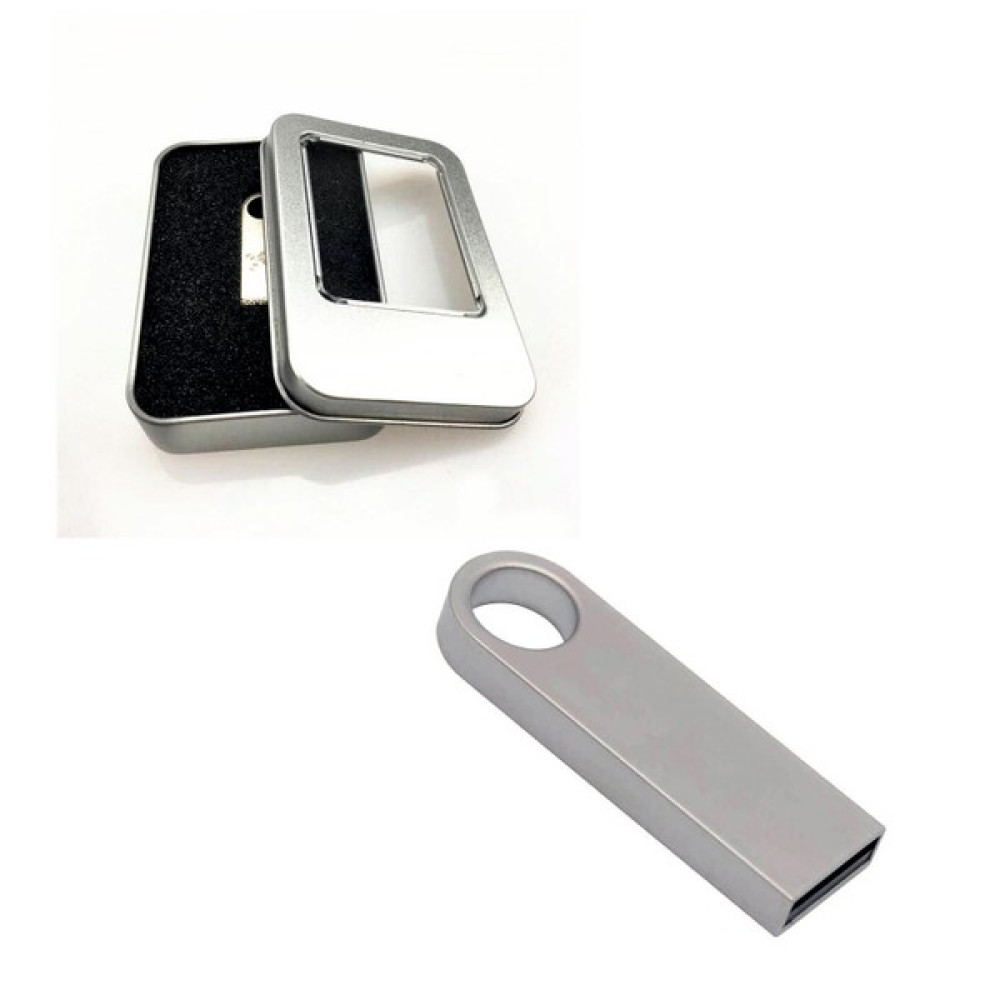 Memory 128GB USB Bellek Metal Kutulu - Gümüş Flash Bellekler Fiyatı