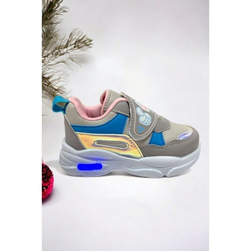 Memory Foam Tabanlı Işıklı Kız Çocuk Bebek Spor Sneakers Erkek Çocuk Günlük Ayakkabısı Fiyatı