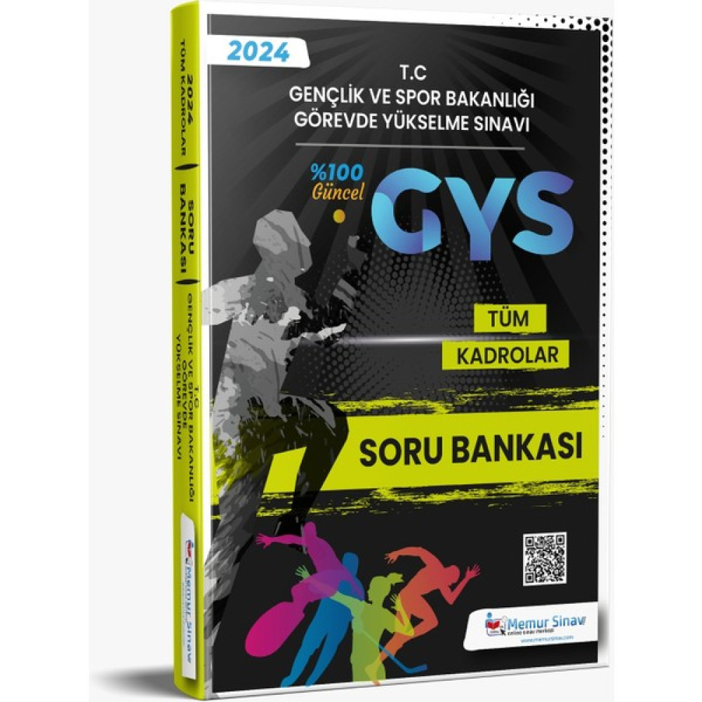 Memur Sınav 2024 Gençlik ve Spor Bakanlığı Gys Tüm Kadrolar Soru Bankası Görevde Yükselme Sınavları Kitapları Fiyatı