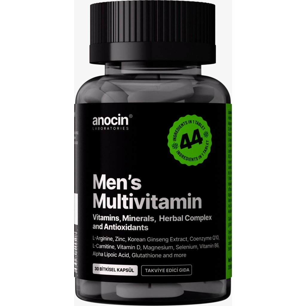 Men Multivitamin (Erkeklere Özel) Multi Vitamin, Mineral, Bitkisel Komplex Diğer Fiyatı