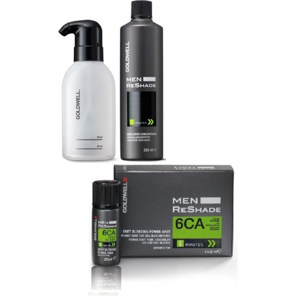 Men Reshade 6ca Erkeklere Özel Köpük Boya 4X20 ml + Developer Uygulama Losyonu 250 ml Saç Boyası Fiyatı