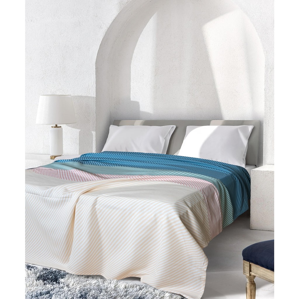 Menderes Home Cotton Collection 1 Parça Çok Renkli Çift Kişilik Pike Pamuk Kumaşlı Ebat: 210 x 230 cm SSD / Solid State Drive Fiyatı