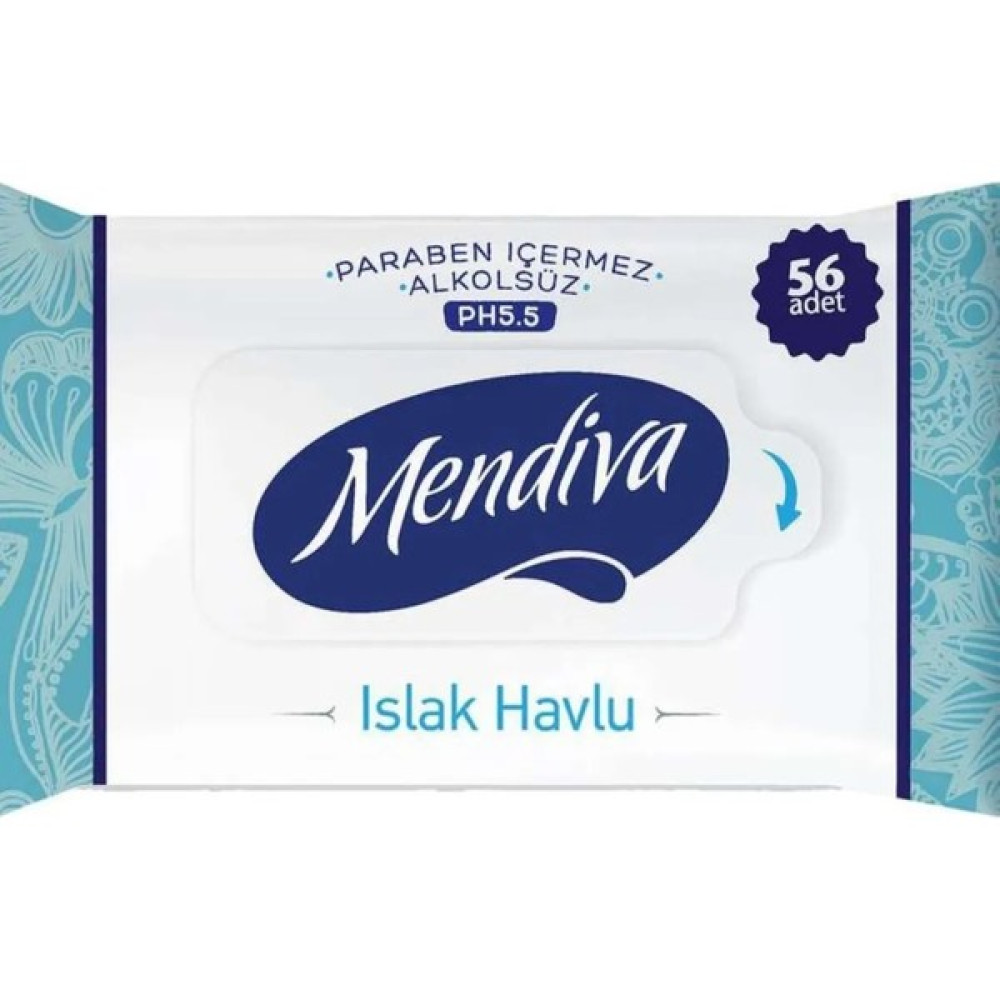 Mendiva Islak Havlu Mendil 56'lı 10 Adet Oto Boyaları Fiyatı
