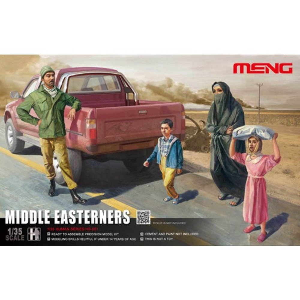 Meng HS001 1/35 Middle Easterners In The Street Oto Boyaları Fiyatı