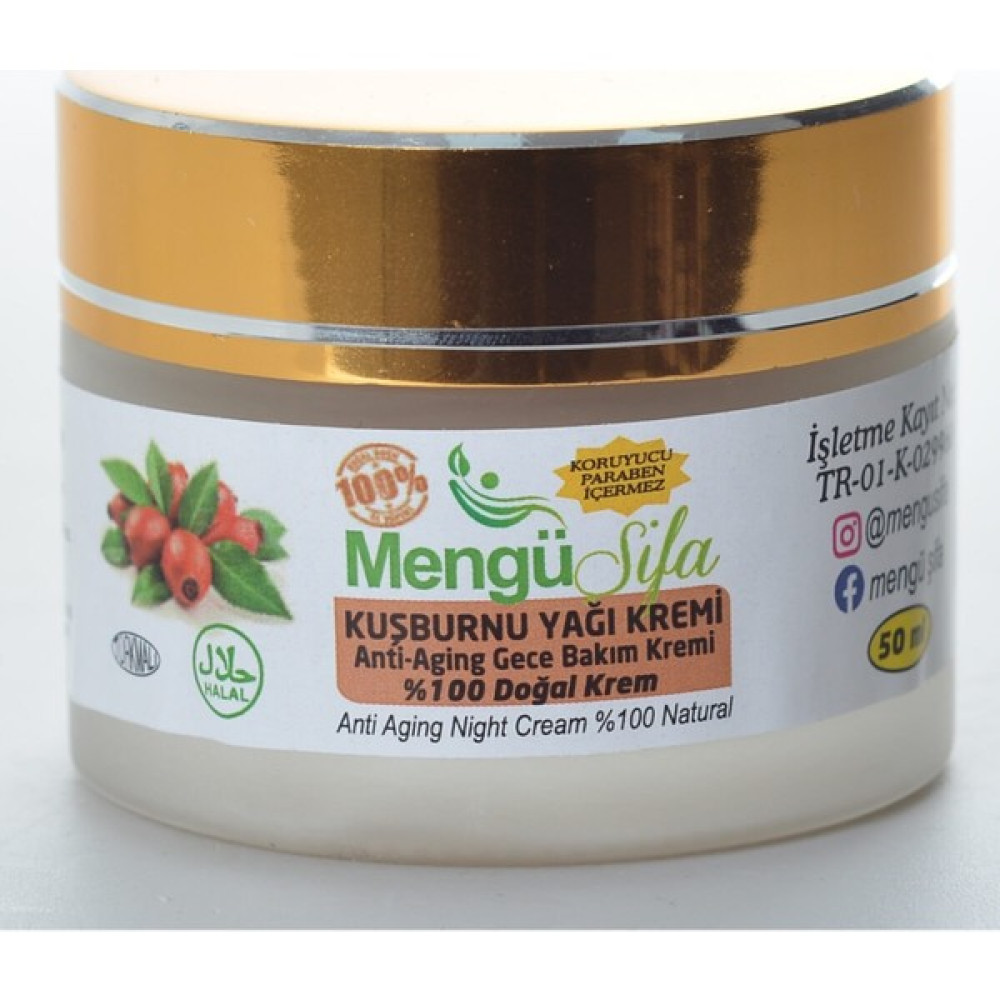 Mengü Mengü Şifa Kuşburnu Yağı Kremi 50 ml (Doğal Krem) Oto Boyaları Fiyatı