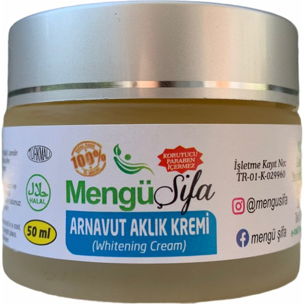 Mengü Şifa Arnavut Aklık Kremi 50ML Oto Boyaları Fiyatı